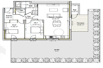 achat appartement guereins 01090