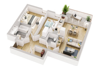 achat appartement haubourdin 59320