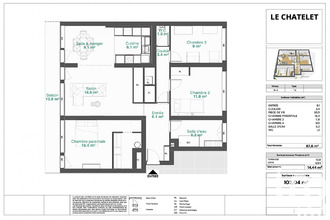 achat appartement la-roche-sur-yon 85000