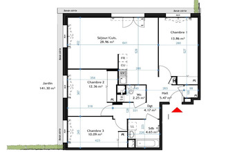 achat appartement la-verpilliere 38290