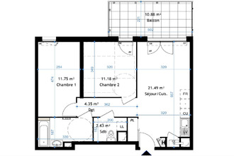 achat appartement la-verpilliere 38290