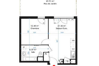 achat appartement la-verpilliere 38290
