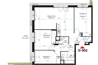 achat appartement la-verpilliere 38290