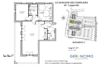 achat appartement laigneville 60290