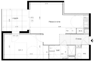 achat appartement lattes 34970