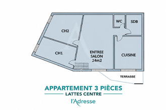 achat appartement lattes 34970