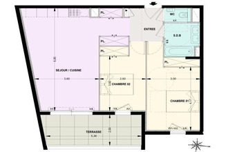 achat appartement le-cannet 06110