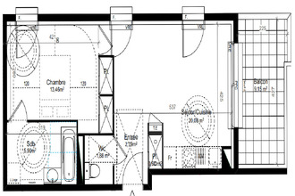 achat appartement le-cres 34920