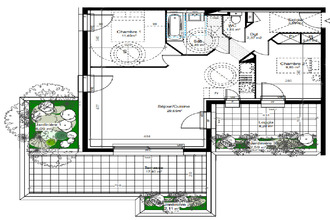 achat appartement le-cres 34920