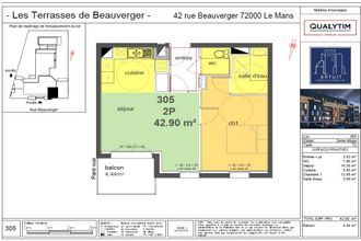 achat appartement le-mans 72000