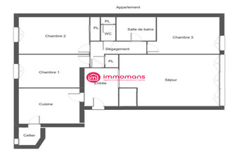 achat appartement le-mans 72000