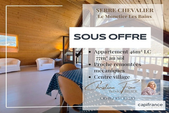 achat appartement le-monetier-les-bains 05220