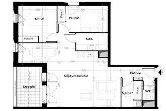 achat appartement le-taillan-medoc 33320