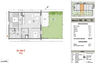 achat appartement lit-et-mixe 40170