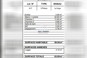 achat appartement luzarches 95270