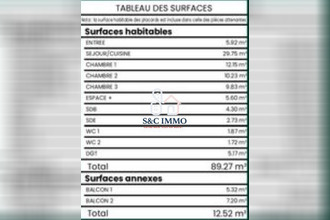 achat appartement magny-le-hongre 77700