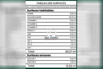 achat appartement magny-le-hongre 77700