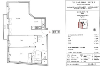 achat appartement maisons-alfort 94700