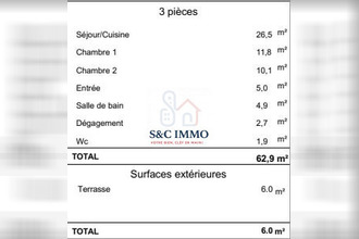 achat appartement massy 91300