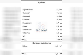 achat appartement massy 91300