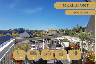 achat appartement merlimt 62155