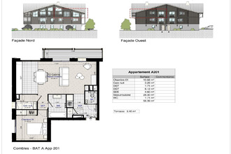 achat appartement morillon 74440