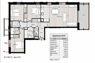 achat appartement morillon 74440
