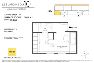 achat appartement morlaix 29600