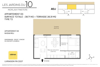 achat appartement morlaix 29600