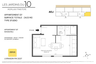 achat appartement morlaix 29600