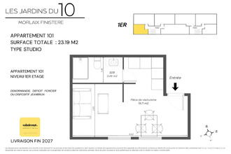 achat appartement morlaix 29600