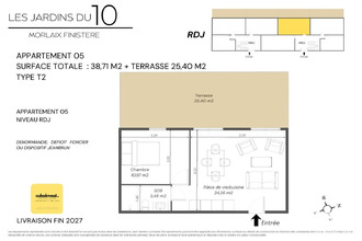 achat appartement morlaix 29600