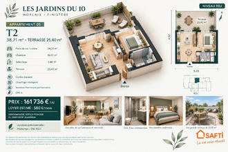 achat appartement morlaix 29600