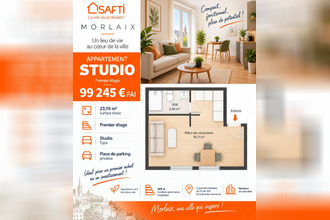 achat appartement morlaix 29600