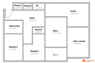 achat appartement mt-st-aignan 76130