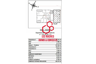 achat appartement mtevrain 77144