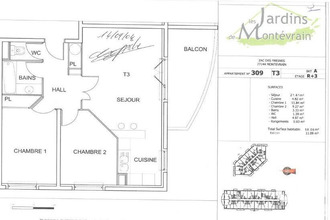 achat appartement mtevrain 77144