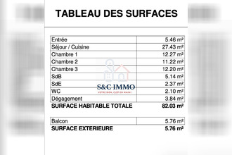 achat appartement noisiel 77186