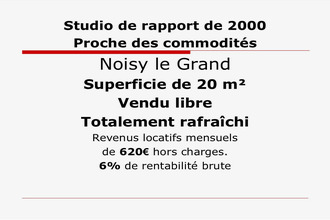 achat appartement noisy-le-grand 93160