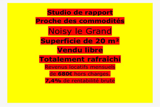 achat appartement noisy-le-grand 93160