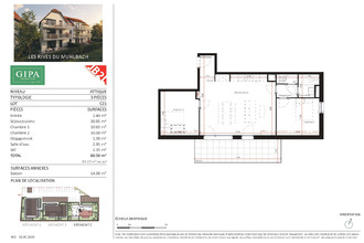 achat appartement oberschaeffolsheim 67203