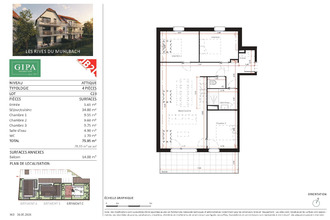 achat appartement oberschaeffolsheim 67203