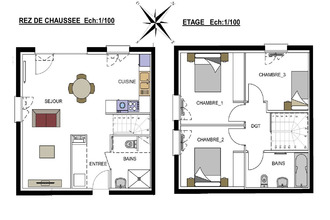 achat appartement orchamps-vennes 25390