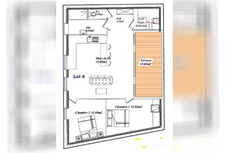 achat appartement orchies 59310