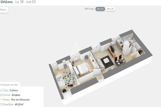 achat appartement orleans 45000