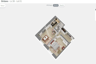 achat appartement orleans 45000