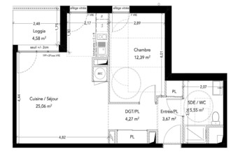 achat appartement paimpol 22500