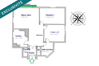 achat appartement paris-17 75017