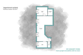 achat appartement paris-19 75019