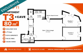 achat appartement perpignan 66000